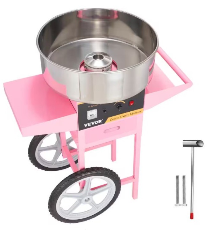 Cotton Candy Machine with Cart