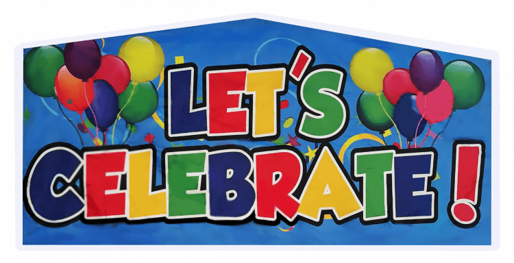 Let's Celebrate! Banner Panel