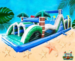 4020Tropical20Obstacle20Course2020Beach20background20 20 1 40' Tropical Obstacle Course