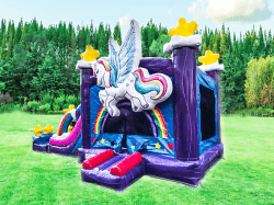 Unicorn20Wonderland20bouncer20with20slid2002 01 1740880736 Unicorn Wonderland Bouncer with Slide Wet or Dry