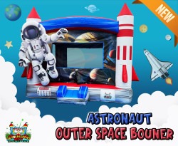 Astronaut Outer Space Bounce House