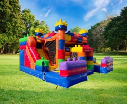 Block20Castle20Dual20Slide20WetDry20 20On20the20field 1754 1 Block Castle Dual Slide Wet/Dry/Obstacle Combo