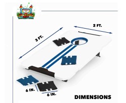Corn20Hole20dimension20 1757251248 Cornhole Set with Bean Bags - Official Size
